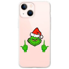 Чохол для iPhone 14 MixCase Новий рік Грінч проти Різдва