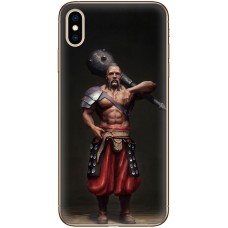 Чохол для iPhone X / Xs Патріотичні козак з булавою