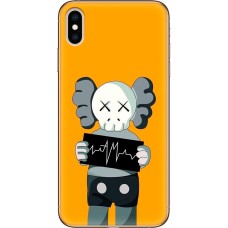 Чохол для iPhone X / Xs MixCase робот з кардіограмою