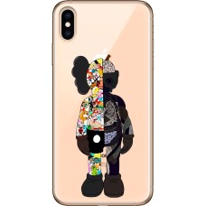 Чохол для iPhone X / Xs MixCase робот половинки