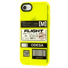 Чохол для iPhone 7 / 8 / SE 20 Neon print flight