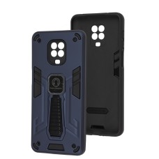 Чохол для Xiaomi Redmi Note 9s / 9 Pro Armor Magnetic ударостійкий синій