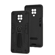 Чохол для Xiaomi Redmi Note 9s / 9 Pro Armor Magnetic ударостійкий чорний
