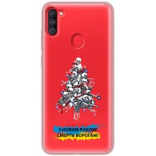 Чохол для Samsung Galaxy A11 / M11 MixCase Новий рік ялинка з оккупантів