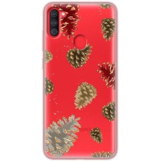 Чохол для Samsung Galaxy A11 / M11 MixCase Новий рік ялинові шишки