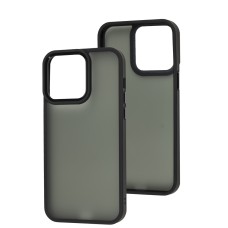 Чохол для iPhone 14 Pro Max Metal Bezel чорний