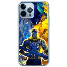 Чохол для iPhone 13 Pro Max MixCase патріотичні Азов