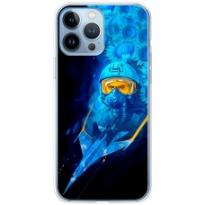 Чохол для iPhone 13 Pro Max MixCase патріотичні ас і соняшники
