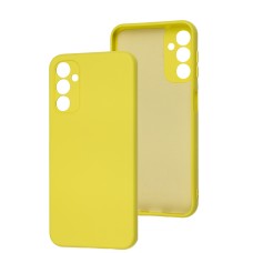 Чохол для Samsung Galaxy A14 Silicone Full camera жовтий