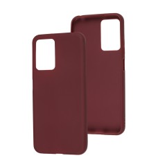 Чохол для Xiaomi Redmi Note 11E Candy бордовий