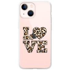 Чохол для iPhone 13 mini MixCase Леопард love