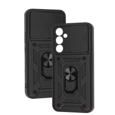 Чохол для Samsung Galaxy A54 (A546) Serge Ring Armor ударостійкий чорний