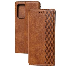 Чохол книжка для Xiaomi Mi 10T / Mi 10T Pro Getman Cubic коричневий