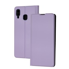 Чохол книжка Fibra для Samsung Galaxy A20 / A30 / M10s бузковий