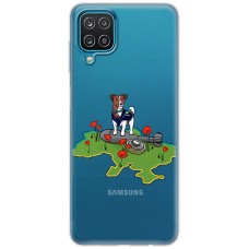 Чохол для Samsung Galaxy A12 / M12 MixCase Патрон захисник України