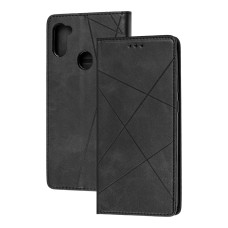 Чохол книжка Business Leather для Samsung Galaxy A11 / M11 чорний