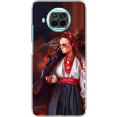 Чохол для Xiaomi Mi 10T Lite MixCase патріотичні українка з автоматом