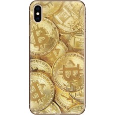 Чохол для iPhone XS Max MixCase гроші биткоин