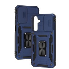 Чохол для Samsung Galaxy A05S (A057) Camshield Army Ring navy