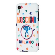 Чохол для iPhone Xr VIP Print moschino білий