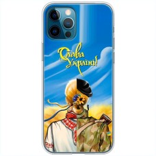 Чохол для iPhone 13 Pro Max MixCase патріотичні Слава Україні