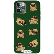 Чохол для iPhone 11 Pro Mixcase green дизайн 2