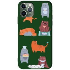 Чохол для iPhone 11 Pro Mixcase green дизайн 4