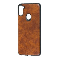 Чохол для Samsung Galaxy A11 / M11 Lava case світло-коричневий