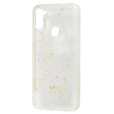 Чохол для Samsung Galaxy A11 / M11 Wave confetti прозорий мікс