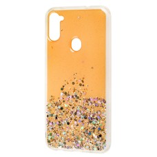 Чохол для Samsung Galaxy A11 / M11 Wave confetti персиковий