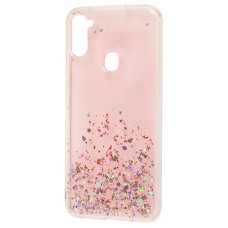 Чохол для Samsung Galaxy A11 / M11 Wave confetti рожевий