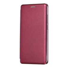 Чохол книжка Premium для Xiaomi Redmi Note 8 Pro бордовий