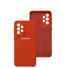 Чохол для Samsung Galaxy A33 5G Silicone Full camera червоний