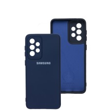 Чохол для Samsung Galaxy A33 5G Silicone Full camera midnight blue