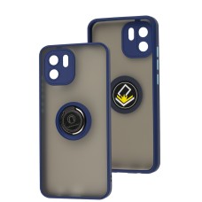 Чохол для Xiaomi Redmi A1 / A2 LikGus Edging Ring синій