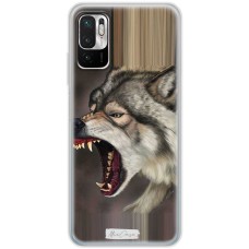 Чохол для Xiaomi Redmi Note 10 5G / Poco M3 Pro Mixcase вовк дизайн 13