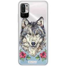 Чохол для Xiaomi Redmi Note 10 5G / Poco M3 Pro Mixcase вовк дизайн 17