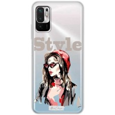 Чохол для Xiaomi Redmi Note 10 5G / Poco M3 Pro Mixcase дівчини дизайн 7