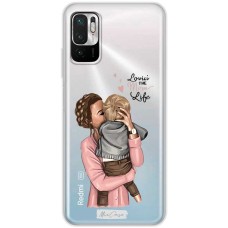 Чохол для Xiaomi Redmi Note 10 5G / Poco M3 Pro Mixcase дівчини дизайн 12