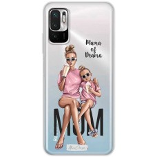 Чохол для Xiaomi Redmi Note 10 5G / Poco M3 Pro Mixcase дівчини дизайн 13