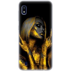 Чохол для Samsung Galaxy A10 (A105) MixCase асорті дівчина в позолоті