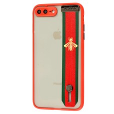 Чохол для iPhone 7 Plus / 8 Plus WristBand G V червоний