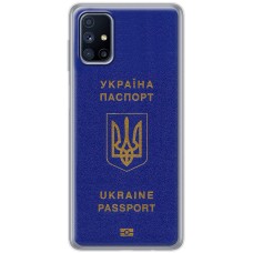 Чохол для Samsung Galaxy M51 (M515) MixCase патріотичні Україна паспорт
