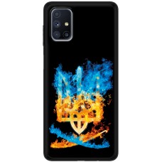 Чохол для Samsung Galaxy M51 (M515) MixCase патріотичні герб та шабля