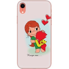 Чехол для iPhone Xr Mixcase для влюбленных 16