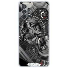 Чохол для Samsung Galaxy A72 Mixcase годинник дизайн 3