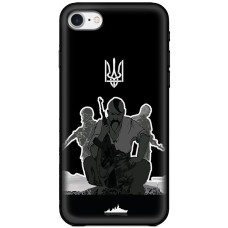 Чохол для iPhone 7 / 8 / SE MixCase патріотичні козак з автоматом