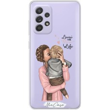 Чохол для Samsung Galaxy A52 Mixcase дівчини дизайн 12