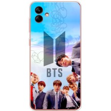 Чохол для Samsung Galaxy A04 (A045) MixCase BTS вигляд знизу