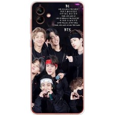 Чохол для Samsung Galaxy A04 (A045) MixCase BTS текст пісні